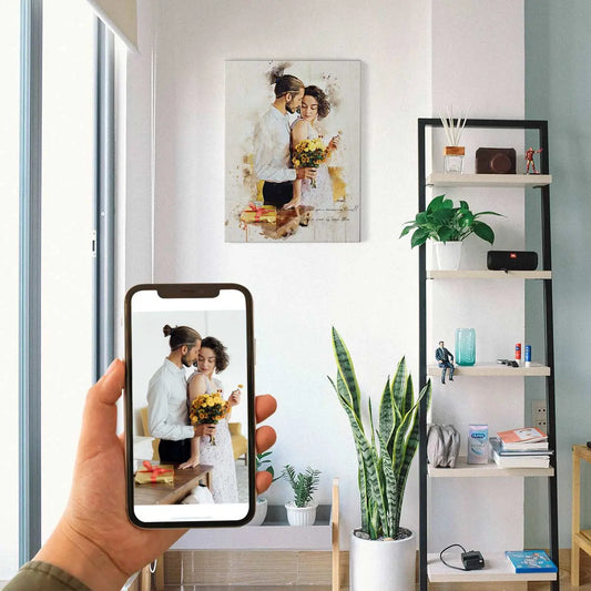 Romantic Watercolor Canvas Everlasting Love Edition